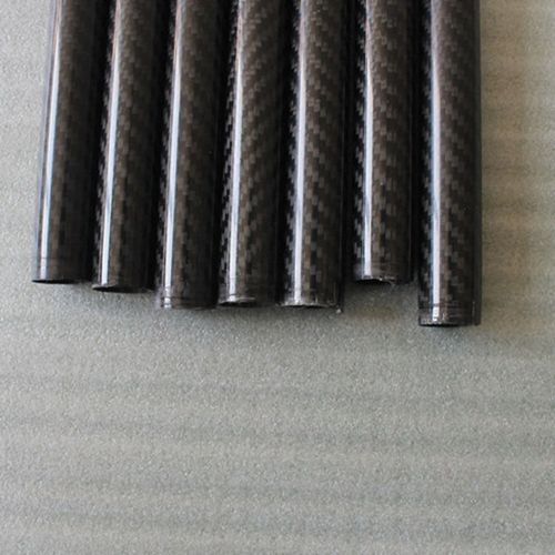 亮光平纹碳纤维管3k 高强度机械设备用碳纤维管材制品厂家订做